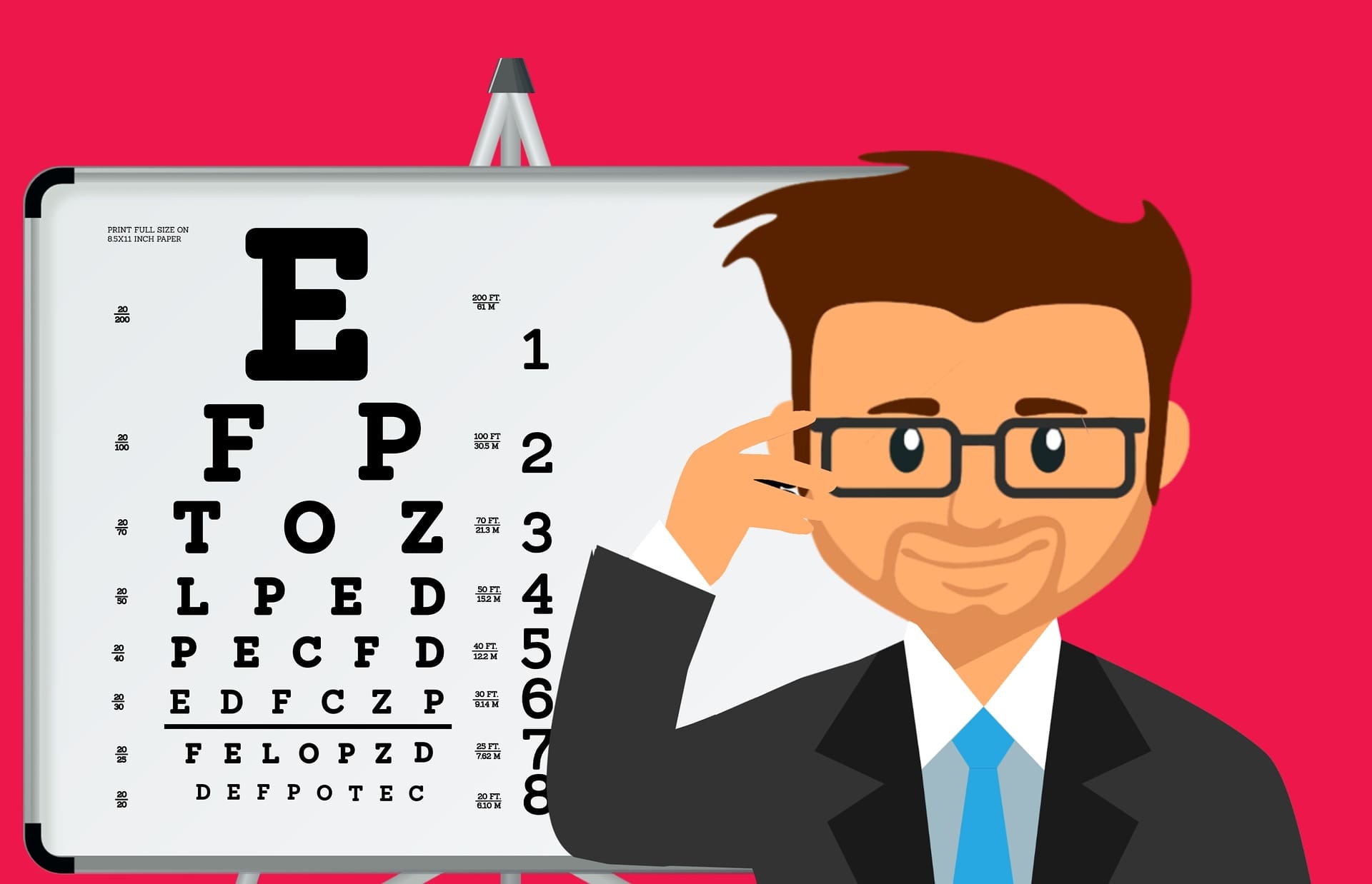 Eye Care working with screens - Eventus 